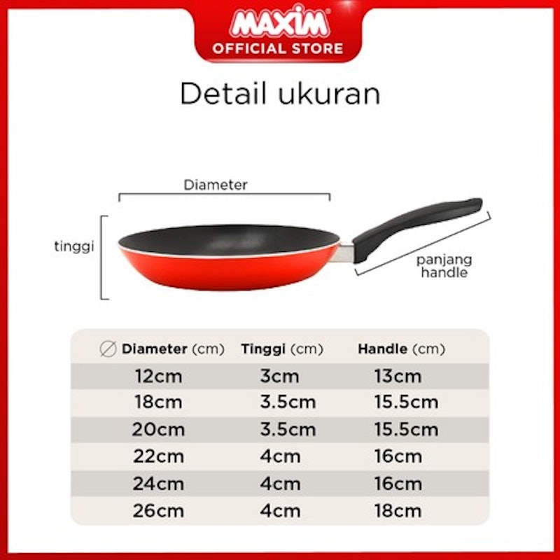 Maxim Valentino Fry Pan 22 cm 2