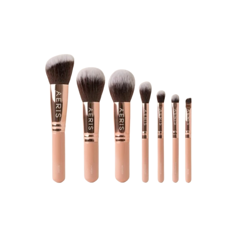Aeris Beauté The Coral Travel Brush Set