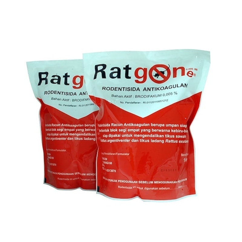 Ratgone Rodentisida Antikoagulan 0,005 BB 2