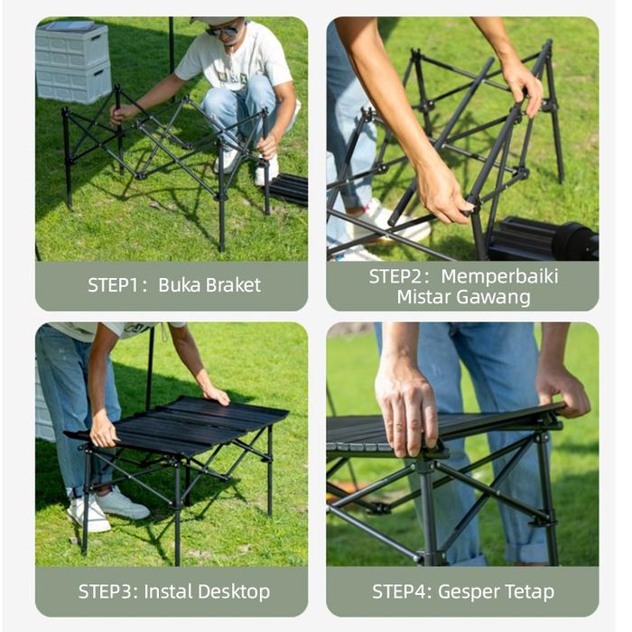 TrailTop Set Kursi Meja Lipat 4