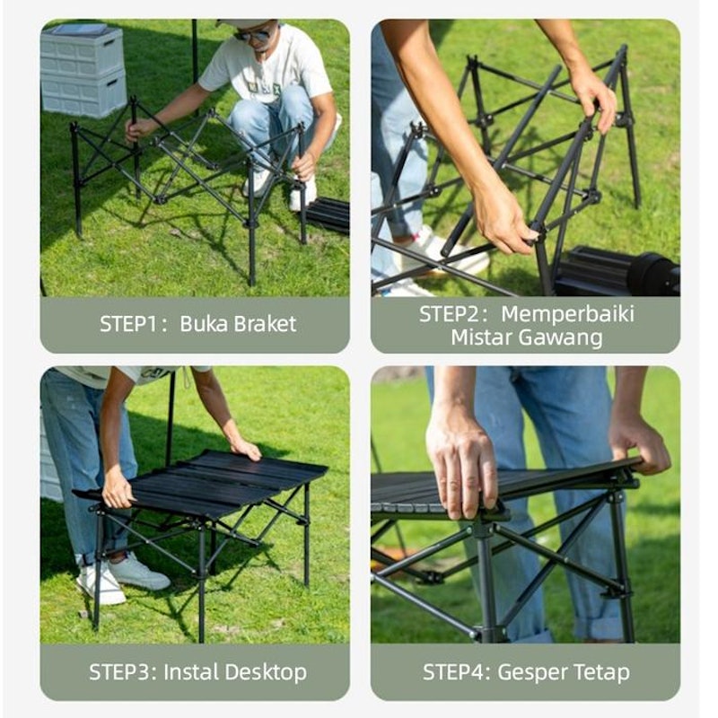 TrailTop Set Kursi Meja Lipat 4