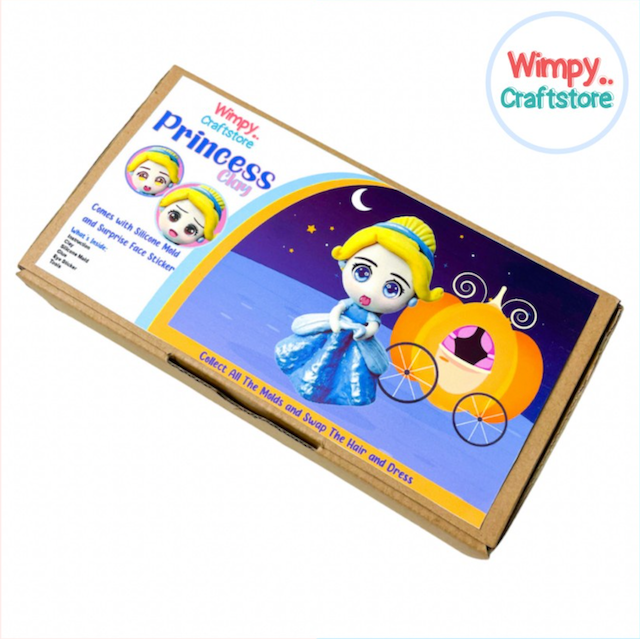 Wimpy Craft Princess Clay - Air Dry Clay