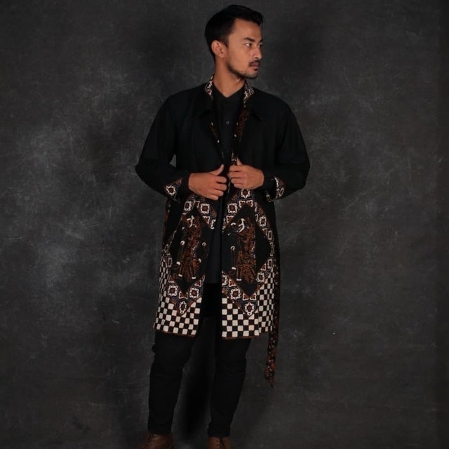 Coat Pria Batik Semi Tulis Asuji Demenacuk 4