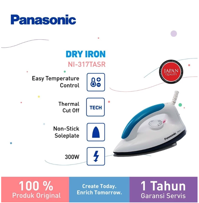 Panasonic Panasonic Dry Iron NI-317TASR