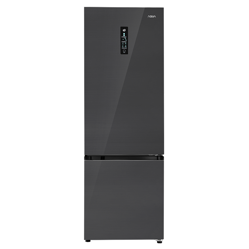 AQUA Japan AQUA Kulkas 2 Pintu dengan 3 Kompartemen AQR-350RBG(BK)