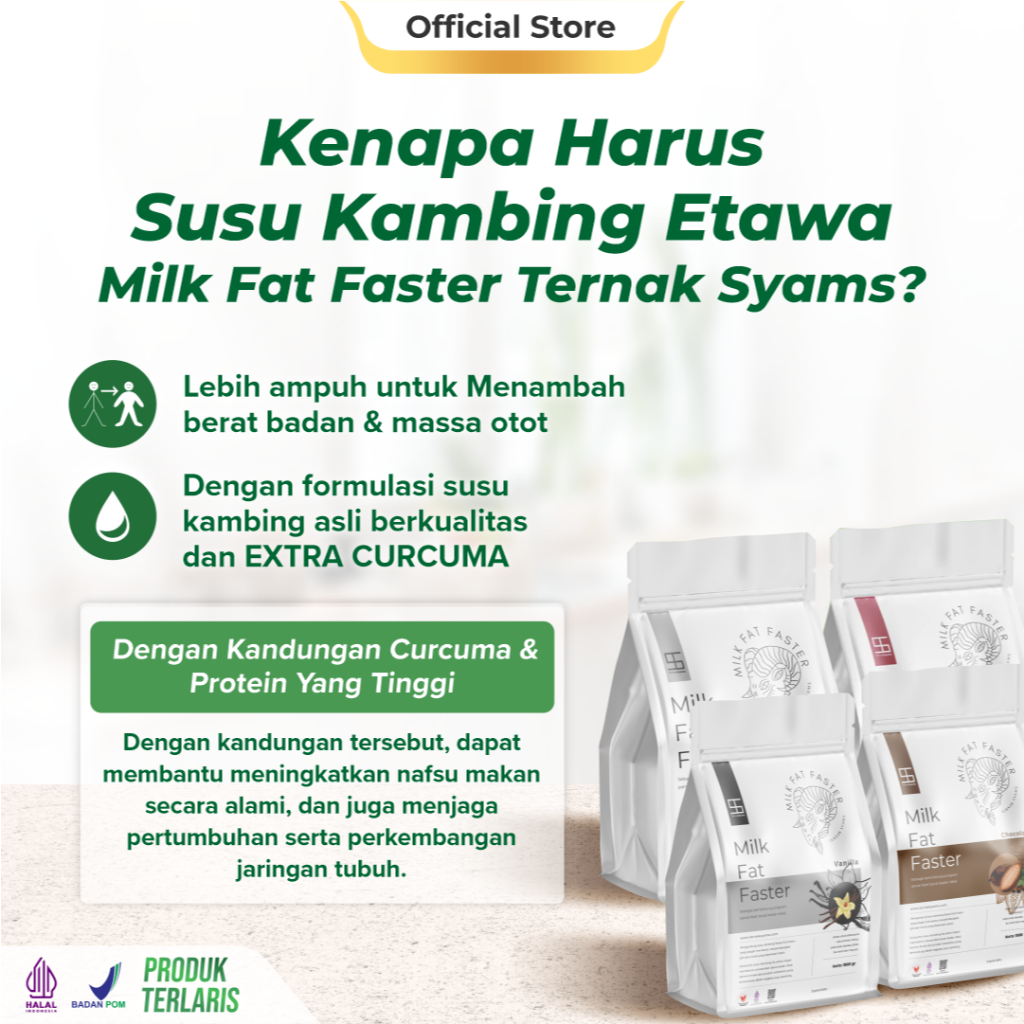 Ternak Syams Milk Fat Faster 