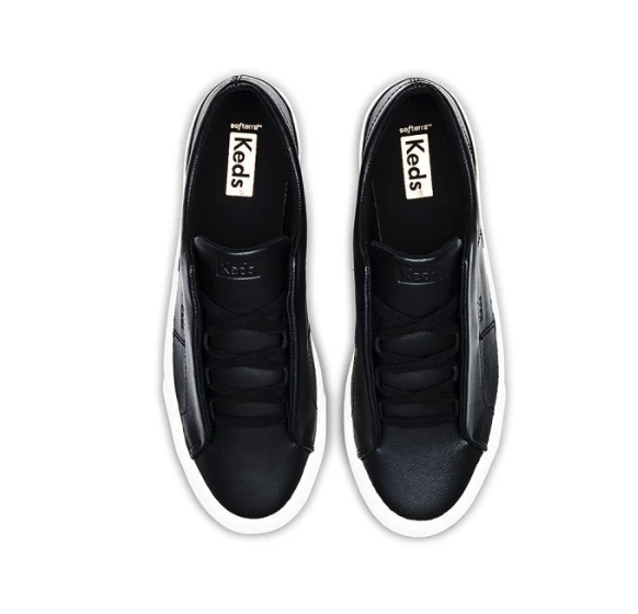 Wolverine World Wide Keds Women's Remi Leather Sneakers Black WH67323