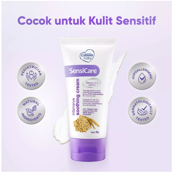 PZ. Cussons Indonesia Cussons Baby Sensicare Intensive Soothing Cream