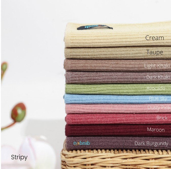 Stripy Ciput Rajut Bandana