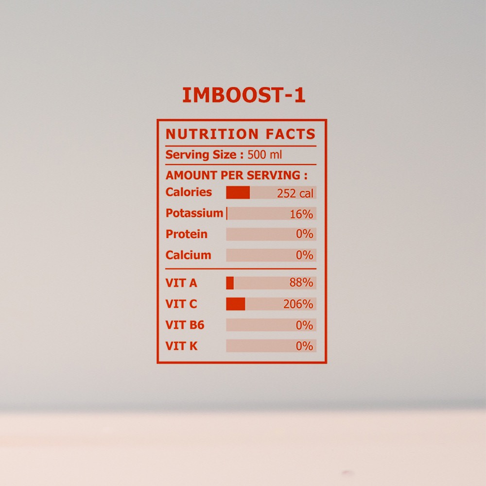 Fruters Smart Nutrition Fruters Station IMBOOST-1 Immune Booster Cold Pressed Juice 355 ml