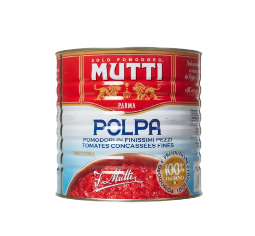 Mutti Polpa Finely Chopped Tomatoes 1