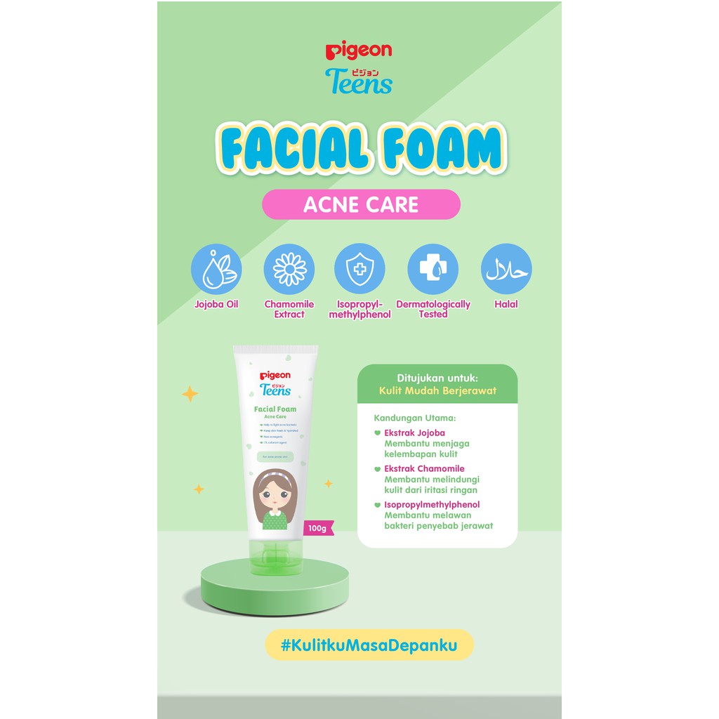 PIGEON Teens Facial Foam - Acne Care