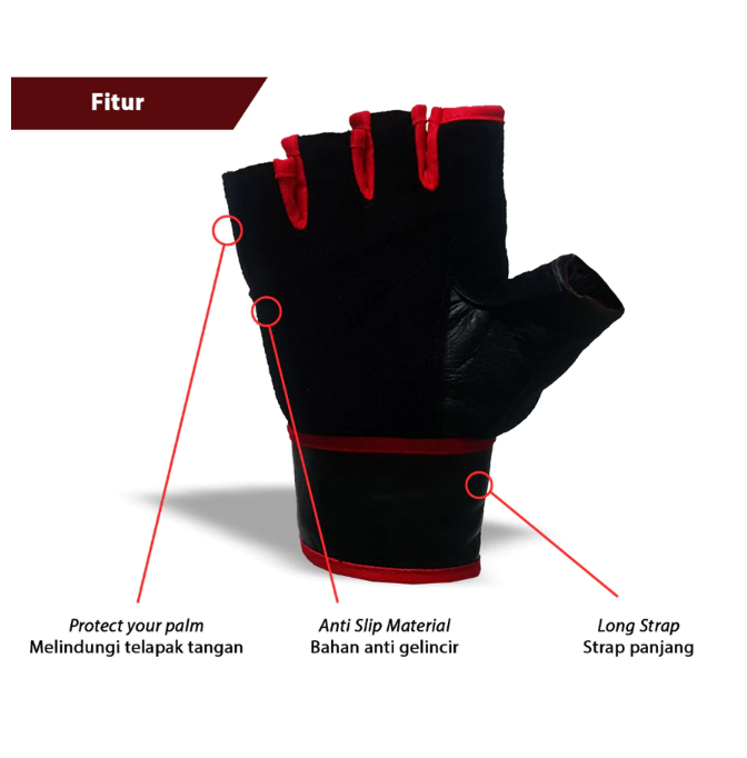 Flexzone Group Flexzone Sports Gloves Stronghold Series FAG-003MR