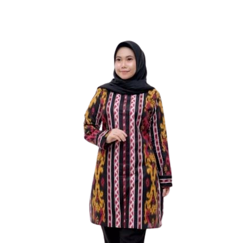 Tunik Motif Songket 3