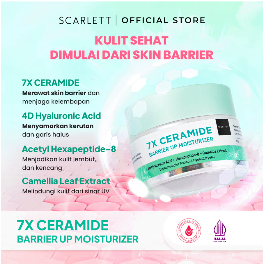 Opto Lingkar Sejahtera Scarlett Whitening 7X Ceramide Barrier Up