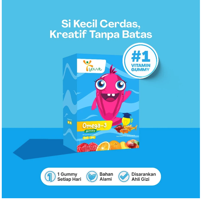 YOU Indonesia Youvit Omega-3 Gummy