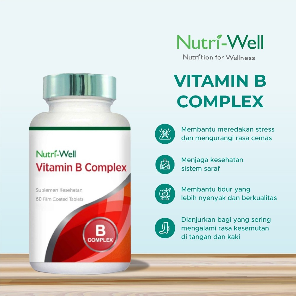 Viva Pharmaceutical Nutri-Well Vitamin B Complex