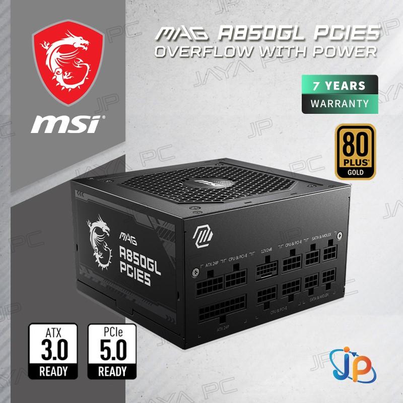 MSI Indonesia MSI MAG A850GL PCIE5 850Watt
