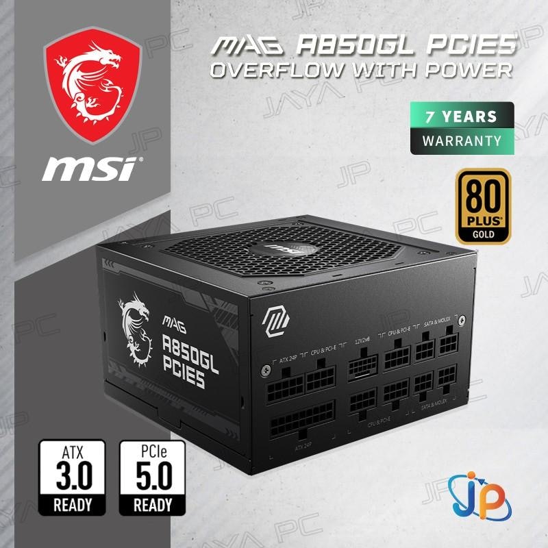 MSI MAG A850GL PCIE5 850Watt 5
