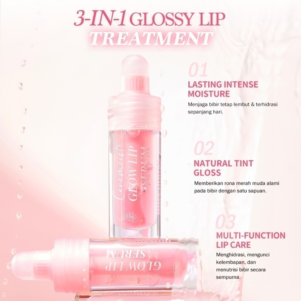 HEBE Beauty Style Barenbliss Ceramoist Glow Lip Serum 