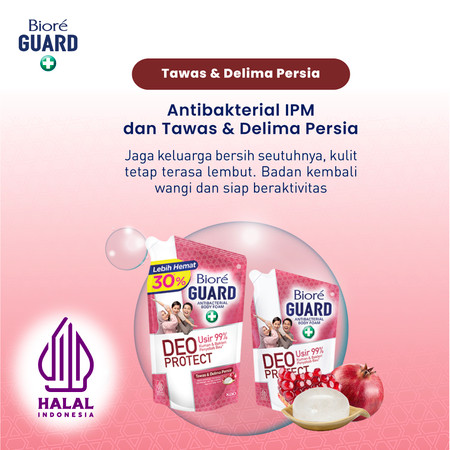 Biore GUARD Deo Protect Tawas + Delima Persia