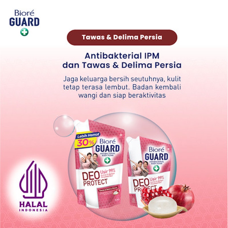 GUARD Deo Protect Tawas + Delima Persia 3