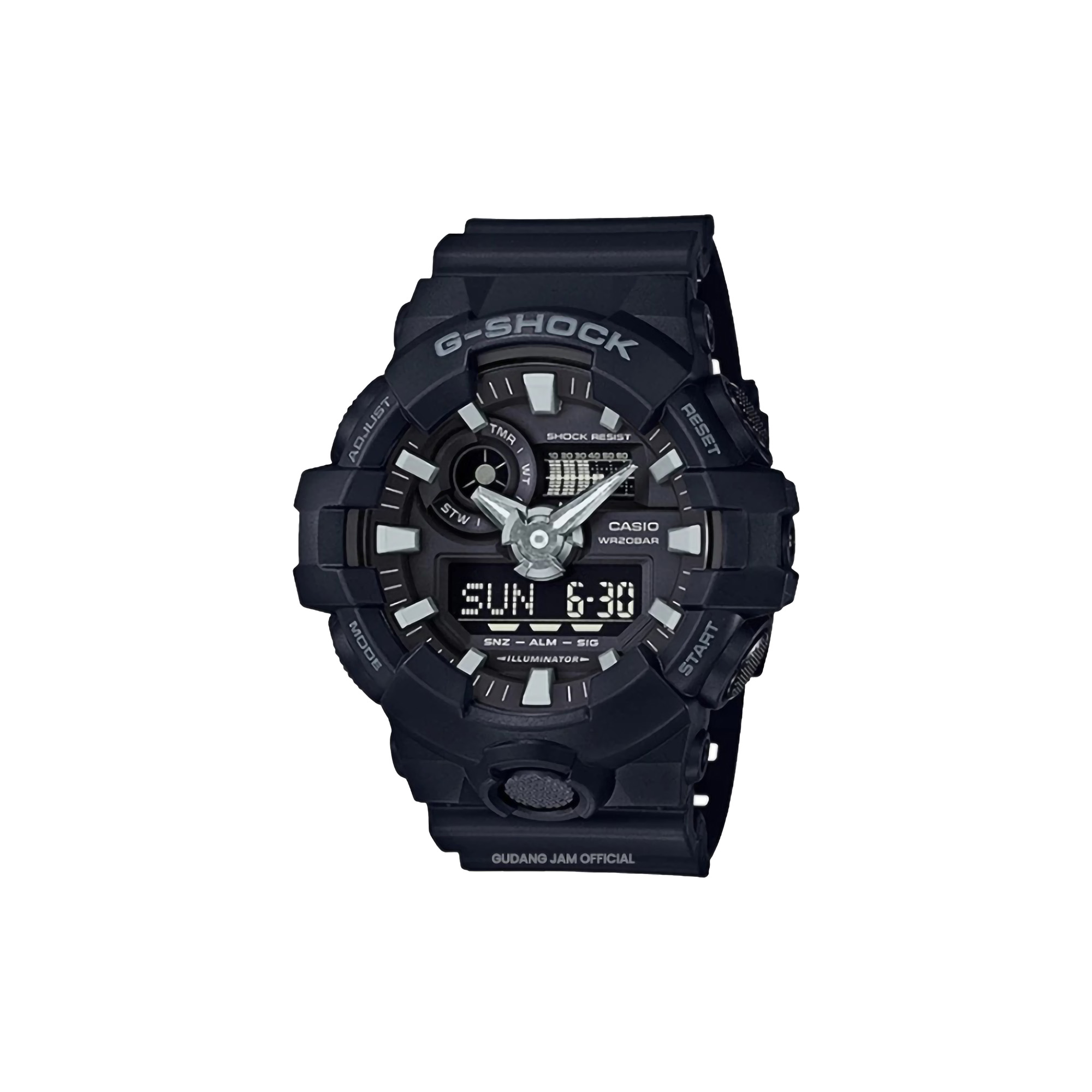 CASIO G-SHOCK Analog-Digital ｜ GA-700-1BDR