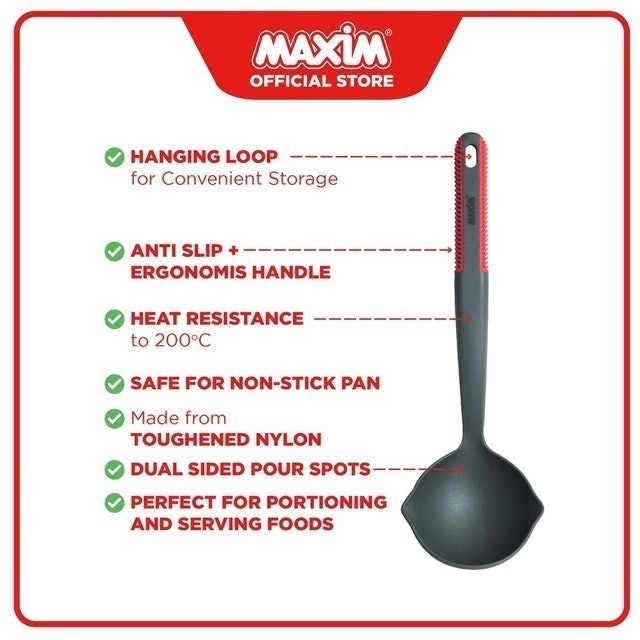 Maxim Flex Grip Soup Ladle