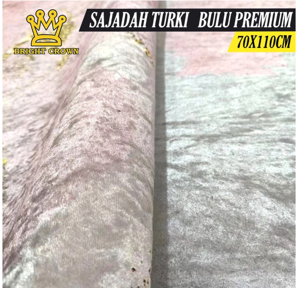 Bright Crown Webstore Bright Crown Sajadah Turki Bulu Premium