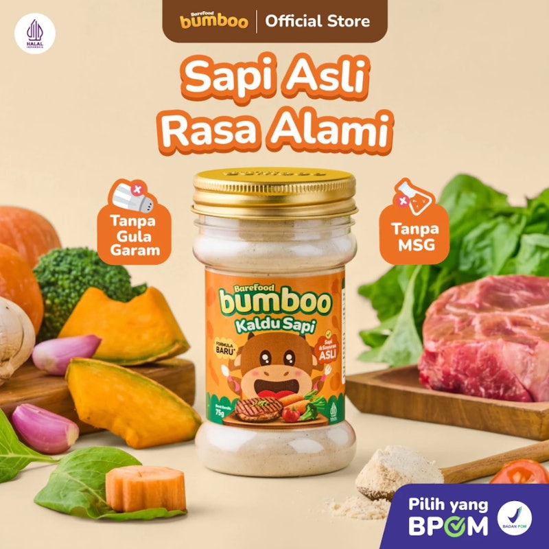 Barefood Bumboo Kaldu Sapi 80 gram 2