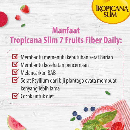 Nutrifood Tropicana Slim 7 Fruits Fiber Daily
