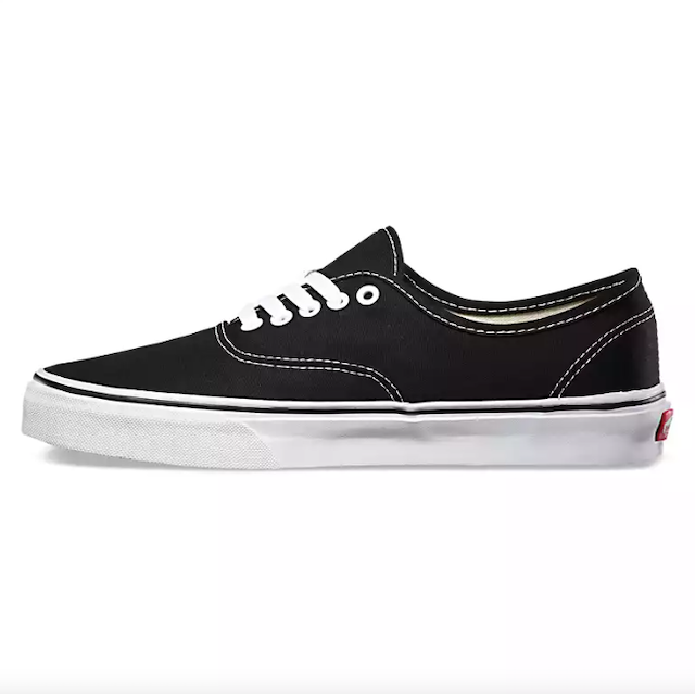 Authentic Black White VN000EE3BLK