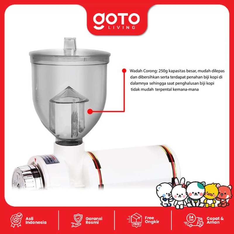 Kova Electric Coffee Grinder Maker 3