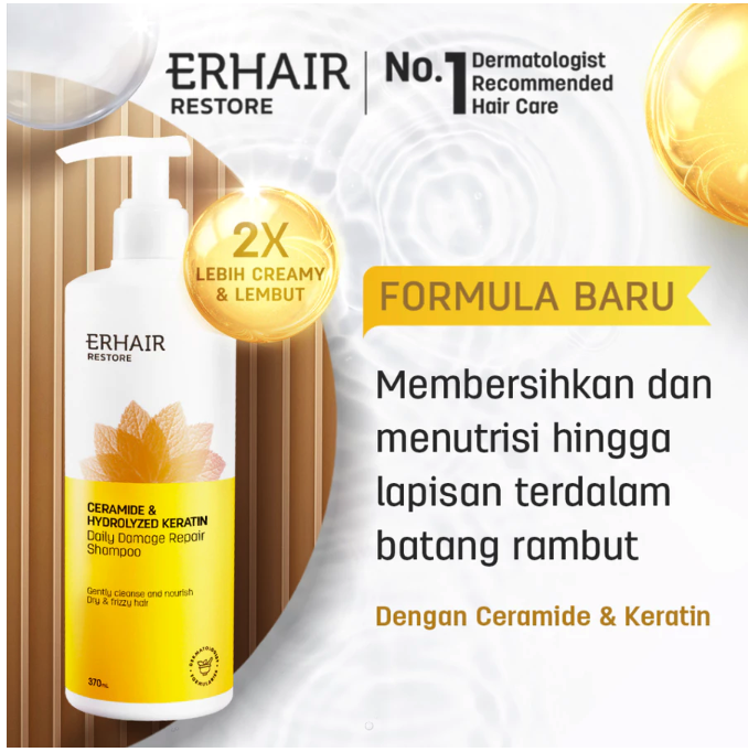 Restore Ceramide & Hydrolyzed Keratin Shampoo 2