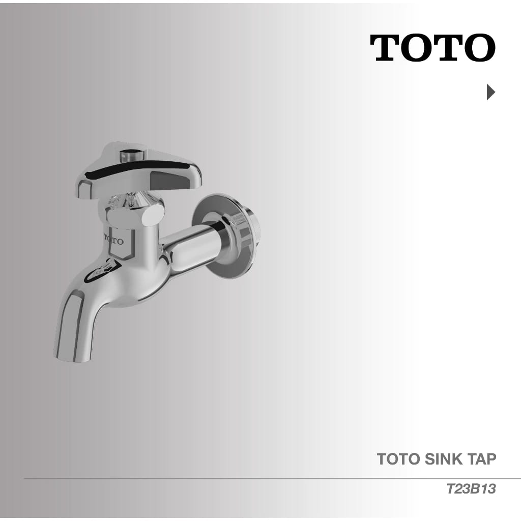 Toto Toto Metal Handle Sink Tap T23B13