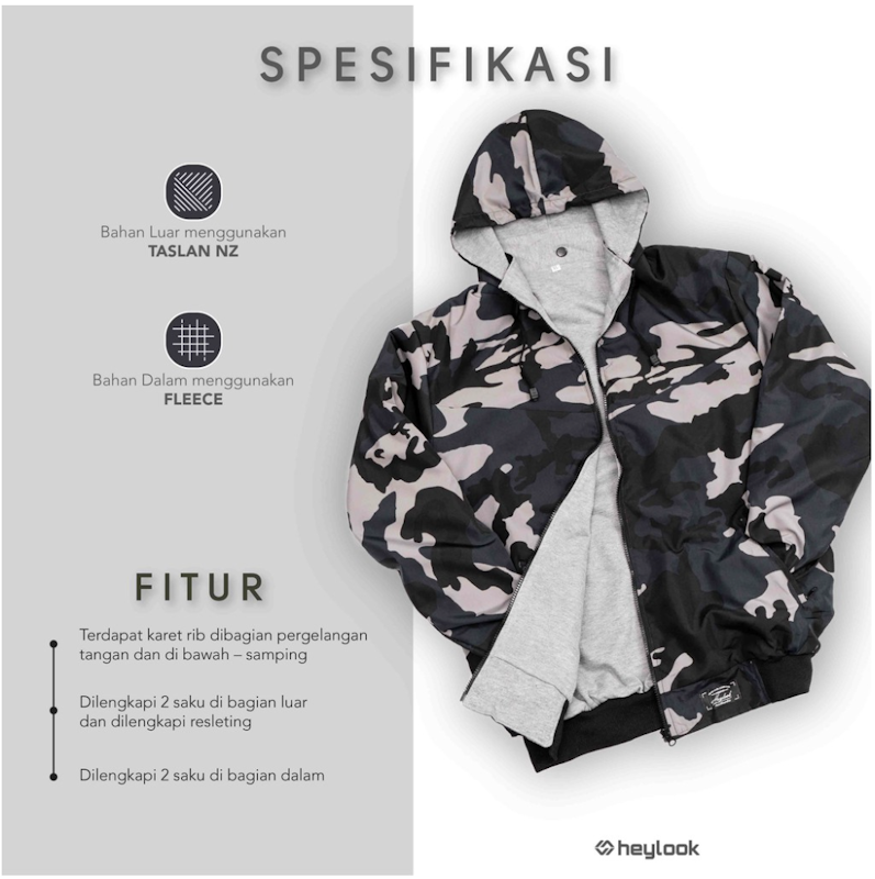 Jaket Camo 2