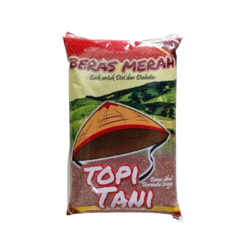 Topi Tani Beras Merah 5 kg 1