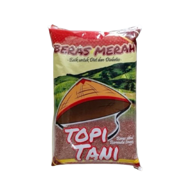 Topi Tani Beras Merah 5 kg 1