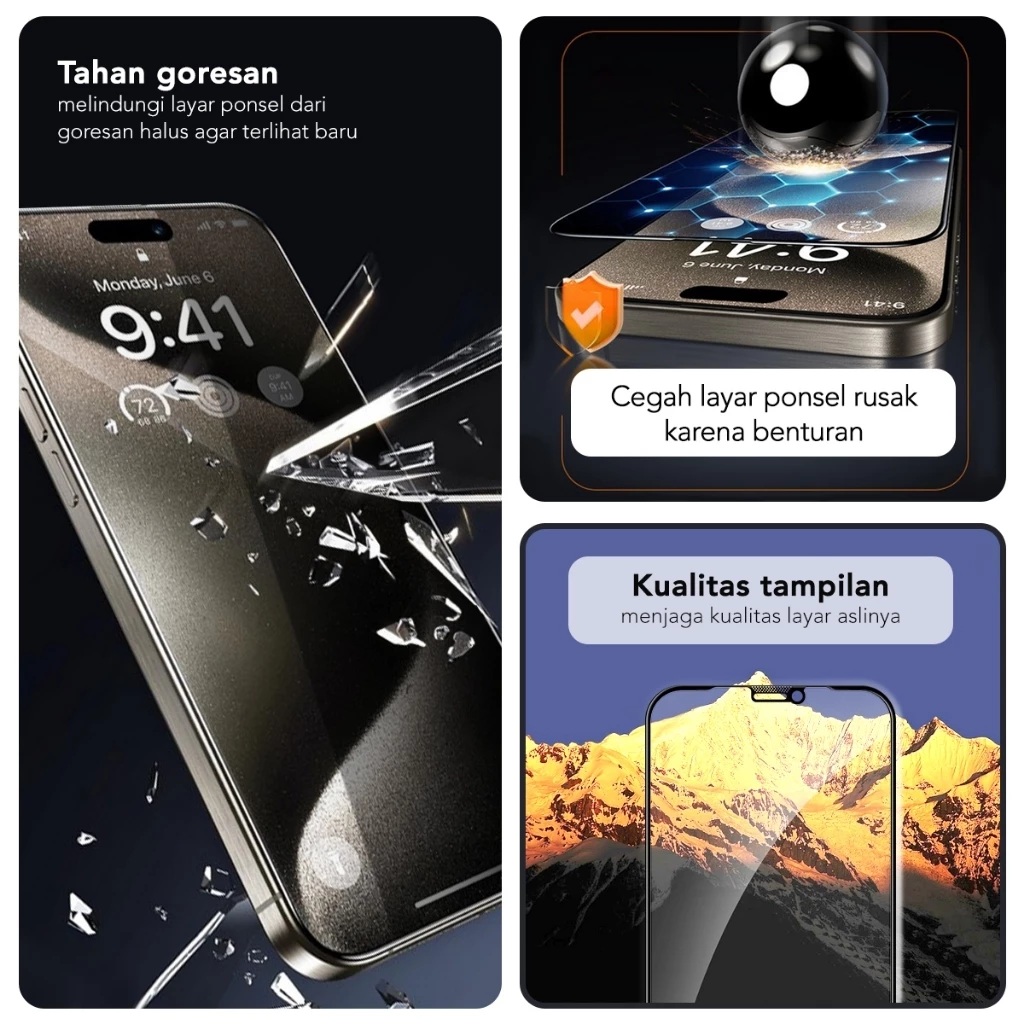  AMINO Tempered Glass 5D Easy Installation