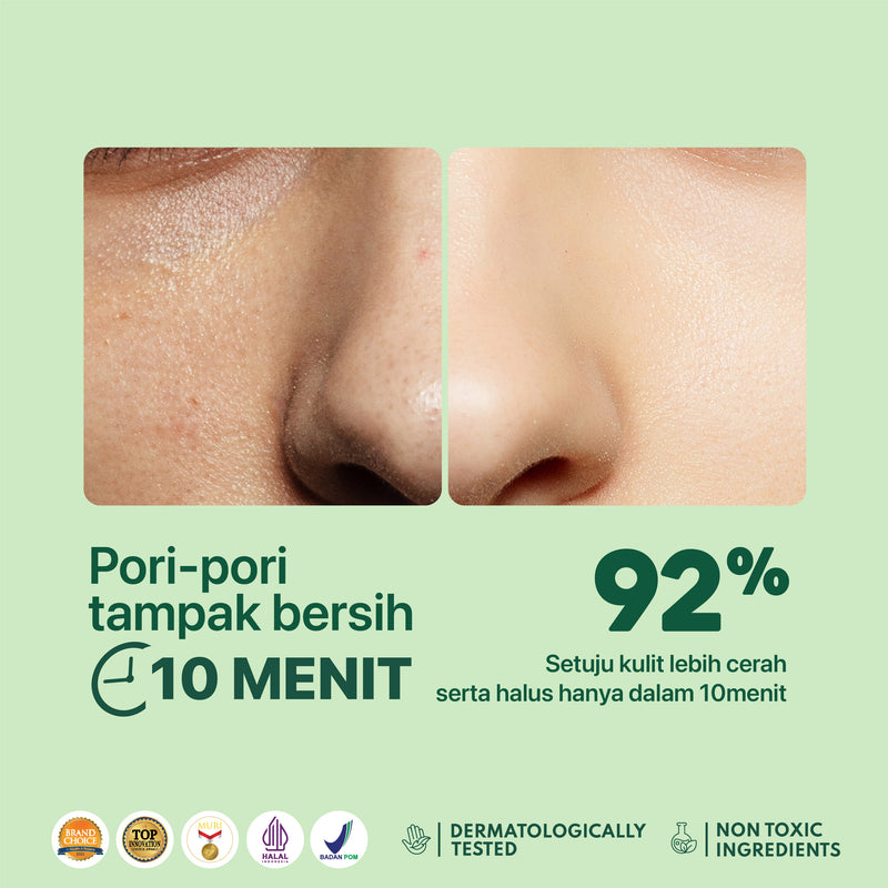 Penta Natural Kosmetindo N'PURE Cica Chocomint Clay Mask