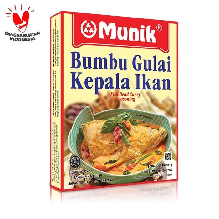 Sari Munik Mandiri Munik Gulai Kepala Ikan