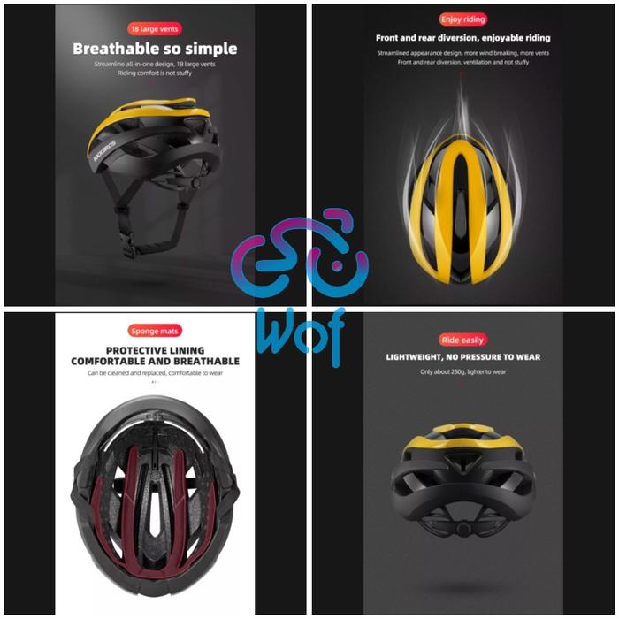 ROCKBROS Helm Sepeda 2