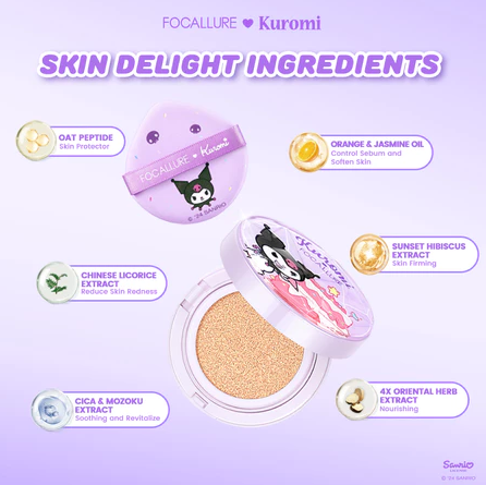 Sanrio Matte Cushion Poreless Lightweight 5