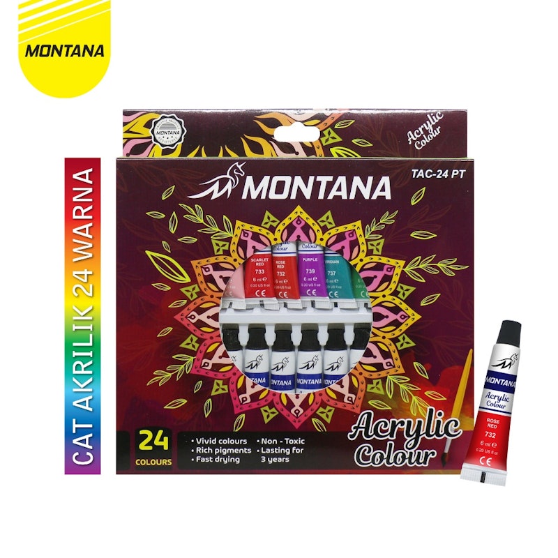 MONTANA Acrylic Colour 24 Warna 2