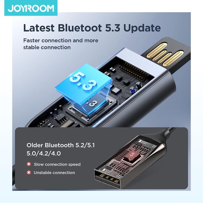 Joyroom Receiver Mobil Wireless Bluetooth 5.3 ENC JR-CB6