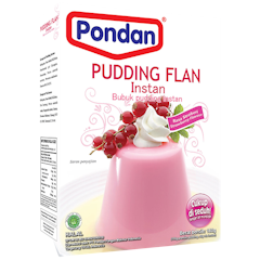 Pondan Pudding Flan
