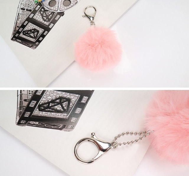 Tata Hommi Ceri Pom-Pom Keychain 3
