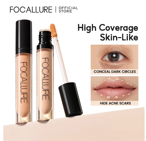 FCL Internasional Indonesia FOCALLURE Full Coverage Concealer Liquid Neutral