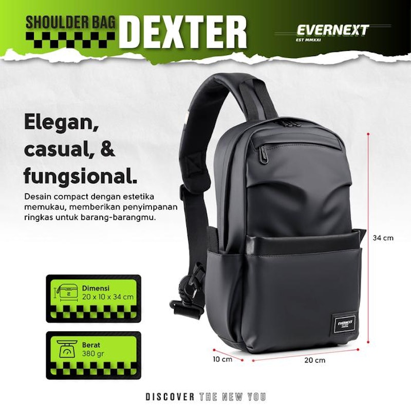 Evernext Dexter Shoulder Bag 5