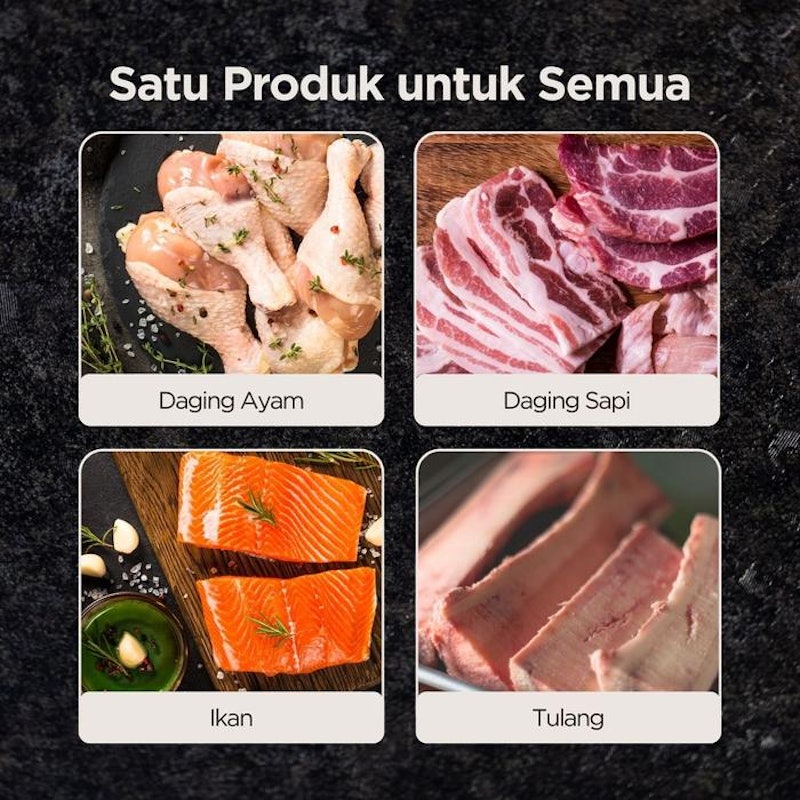 KNIFEZER Pisau Daging 5